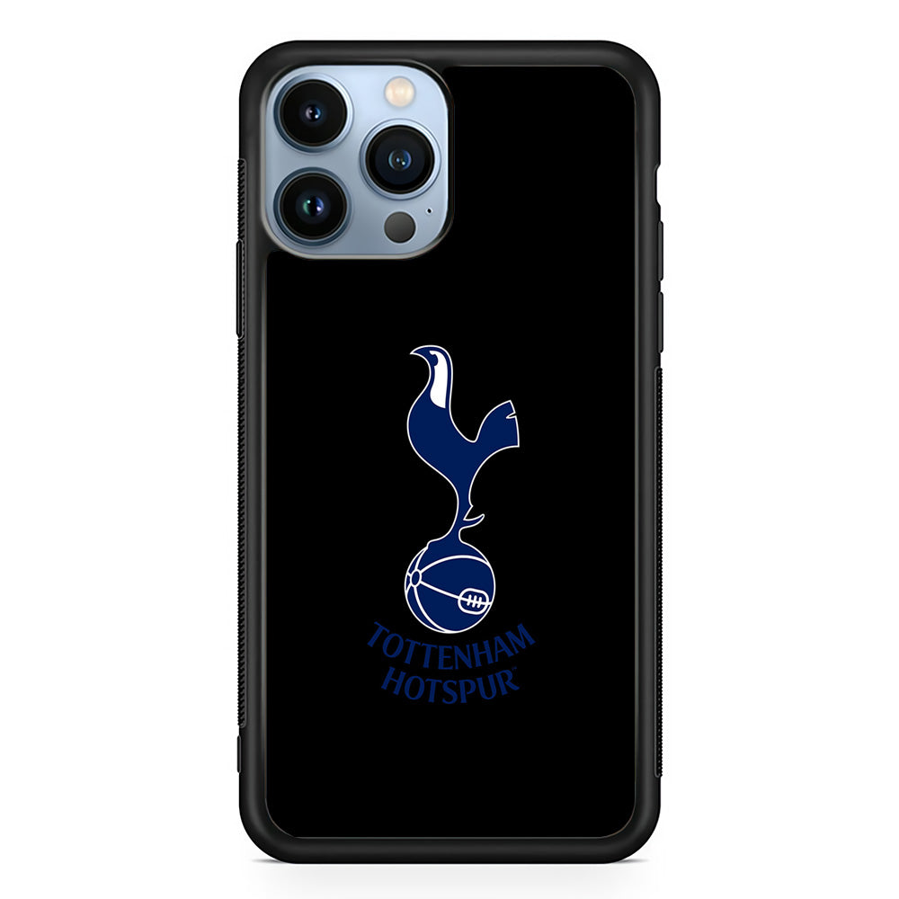 Tottenham Hotspur Logo Black iPhone 14 Pro Case