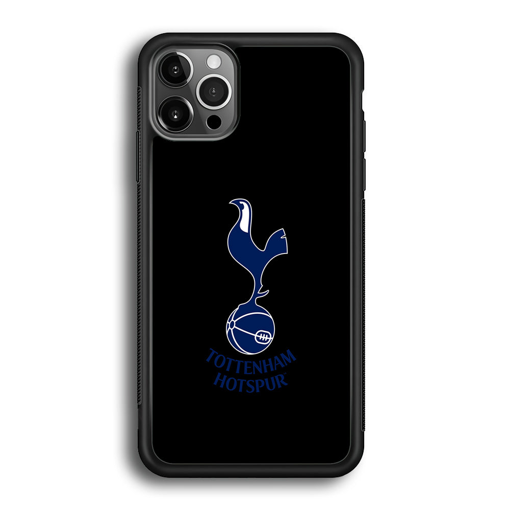 Tottenham Hotspur Logo Black iPhone 12 Pro Case