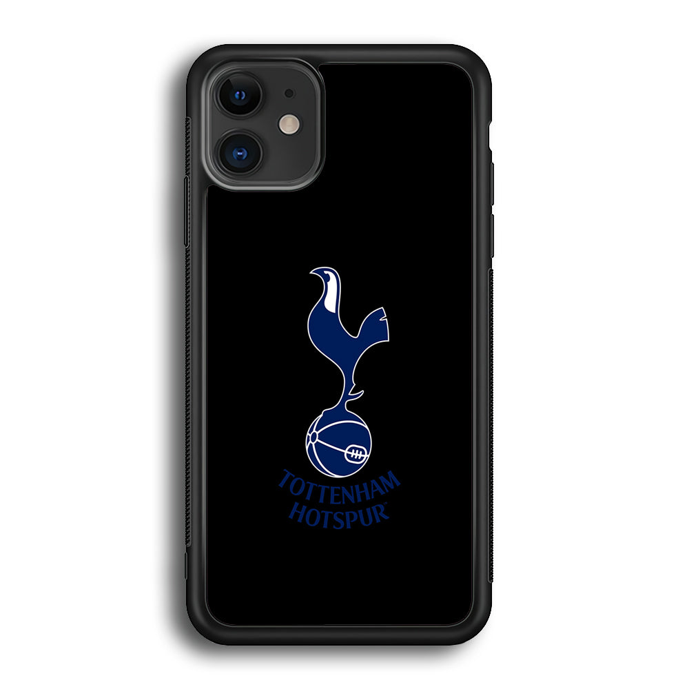 Tottenham Hotspur Logo Black iPhone 12 Mini Case