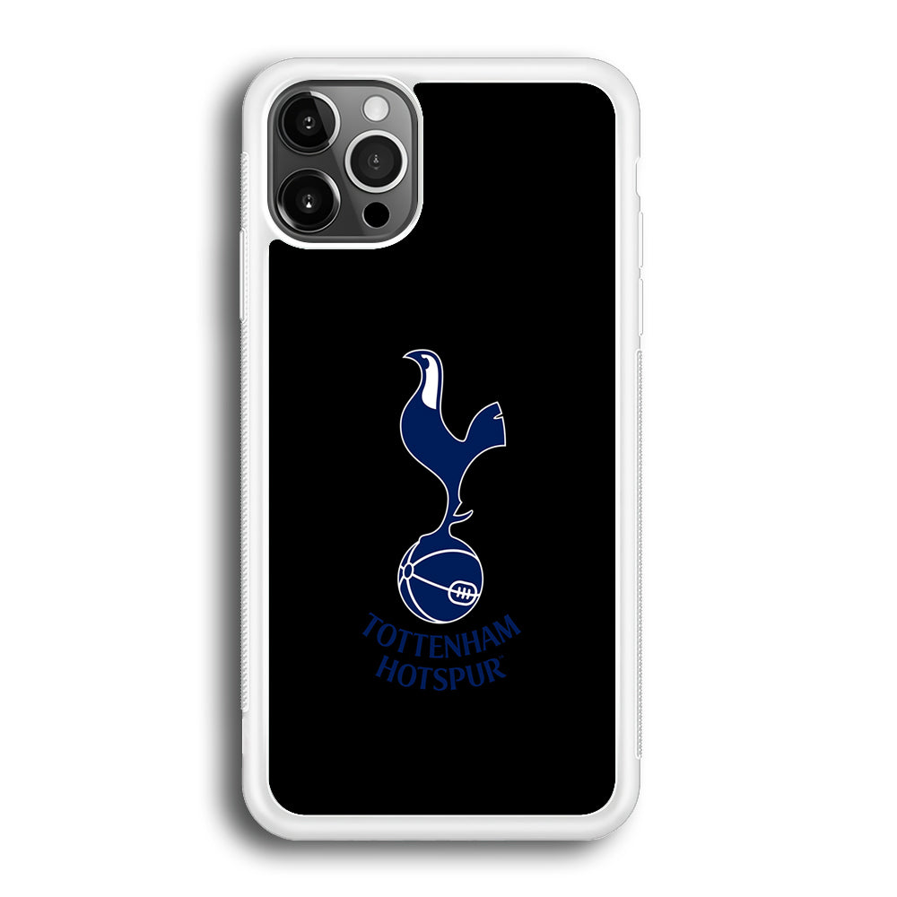 Tottenham Hotspur Logo Black iPhone 12 Pro Case