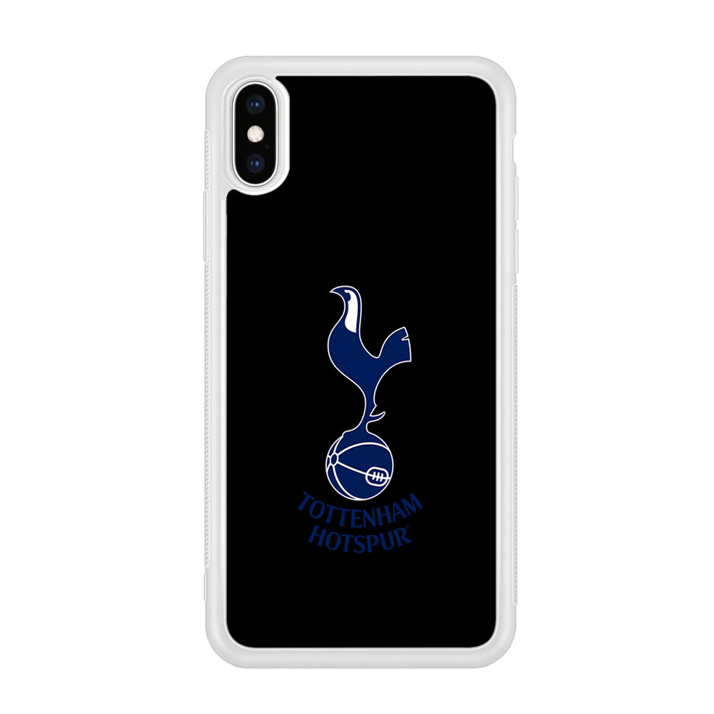 Tottenham Hotspur Logo Black iPhone Xs Case