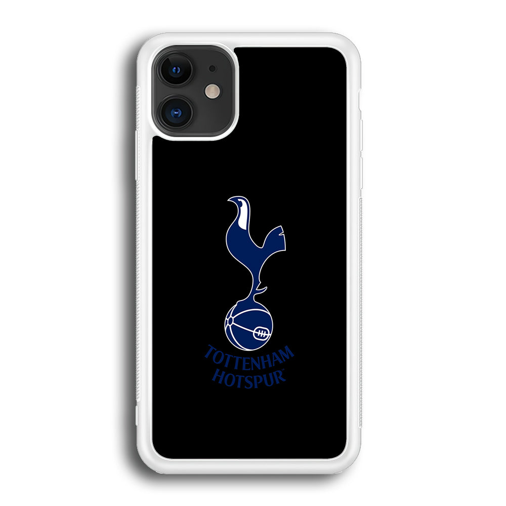 Tottenham Hotspur Logo Black iPhone 12 Case