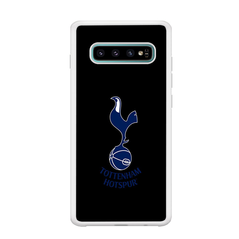 Tottenham Hotspur Logo Black Samsung Galaxy S10 Case