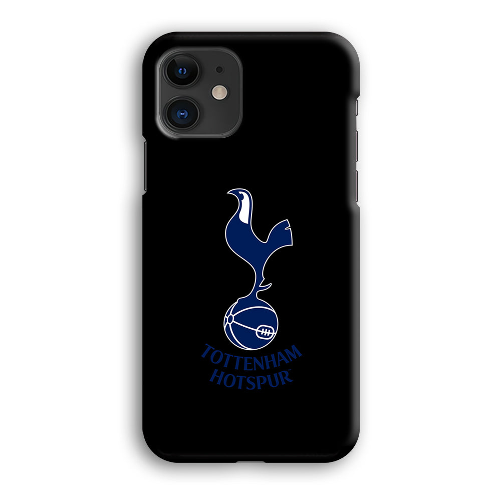 Tottenham Hotspur Logo Black iPhone 12 Case