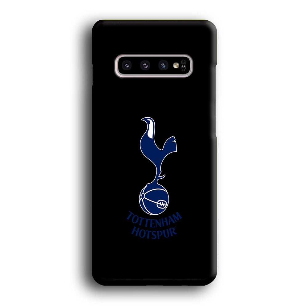 Tottenham Hotspur Logo Black Samsung Galaxy S10 Case