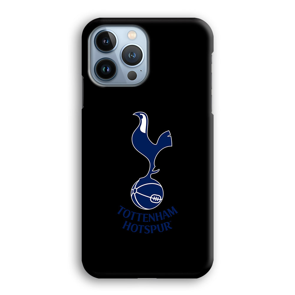 Tottenham Hotspur Logo Black iPhone 14 Pro Case