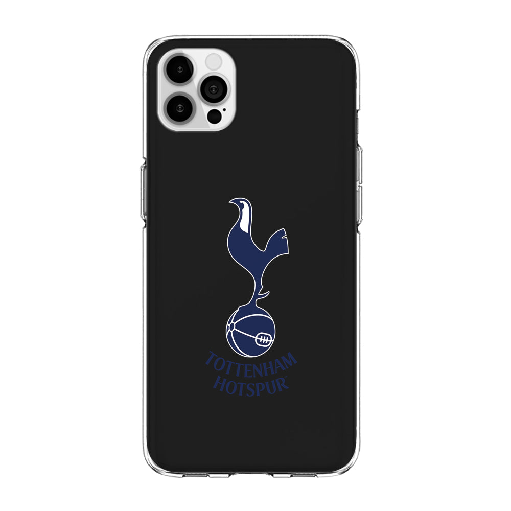 Tottenham Hotspur Logo Black iPhone 14 Pro Case