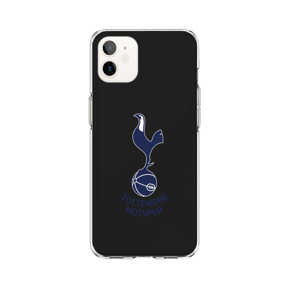 Tottenham Hotspur Logo Black iPhone 12 Case