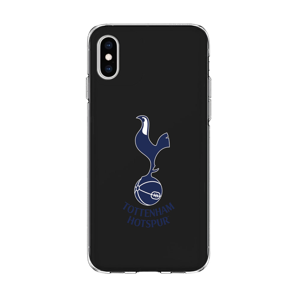 Tottenham Hotspur Logo Black iPhone X Case