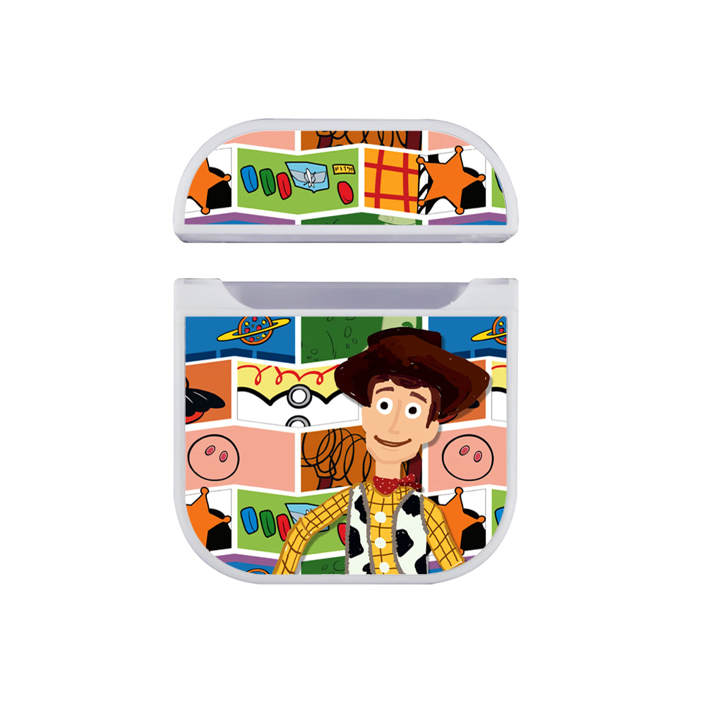 Toy Story Andy Art Apple AirPods Case-AirPod Case-White-Altracase