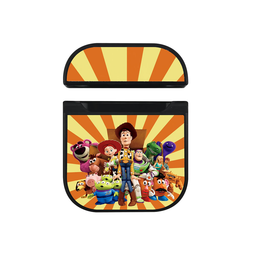 Toy Story Woody and Friends Apple AirPods Case-AirPod Case-Black-Altracase