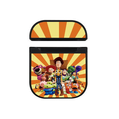 Toy Story Woody and Friends Apple AirPods Case-AirPod Case-Black-Altracase