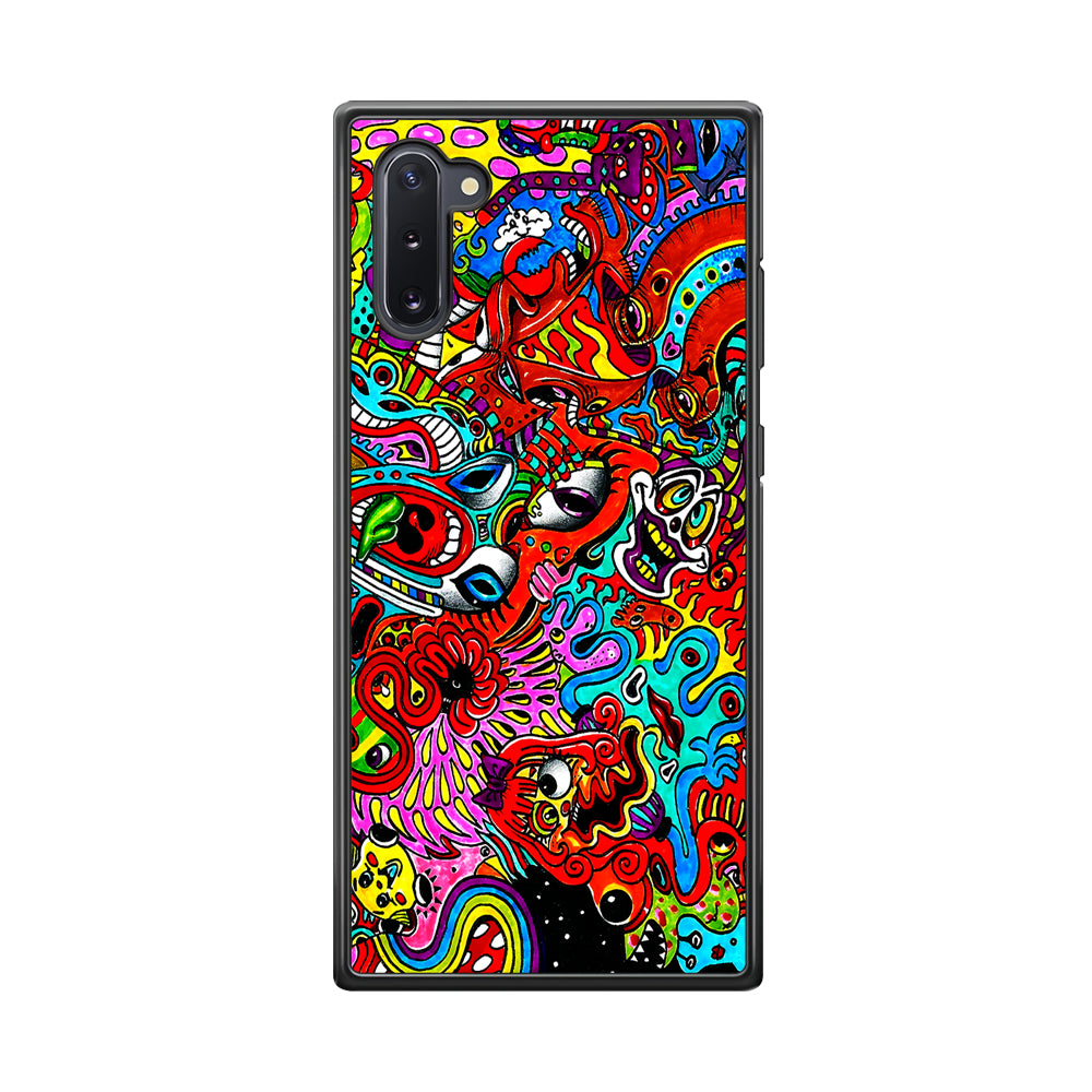 Trippy Aesthetic Colorful Samsung Galaxy Note 10 Case