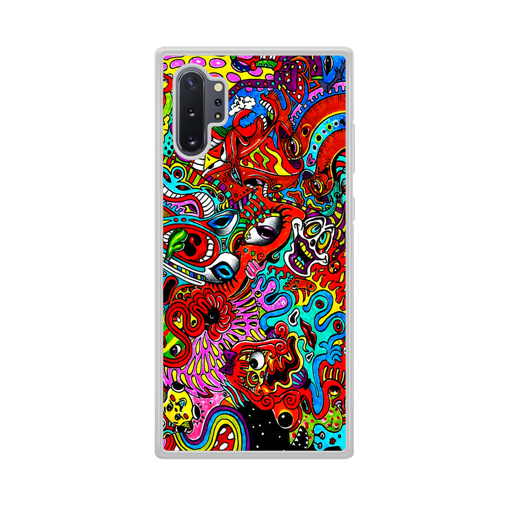 Trippy Aesthetic Colorful Samsung Galaxy Note 10 Plus Case