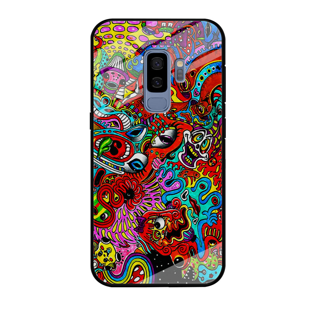 Trippy Aesthetic Colorful Samsung Galaxy S9 Plus Case