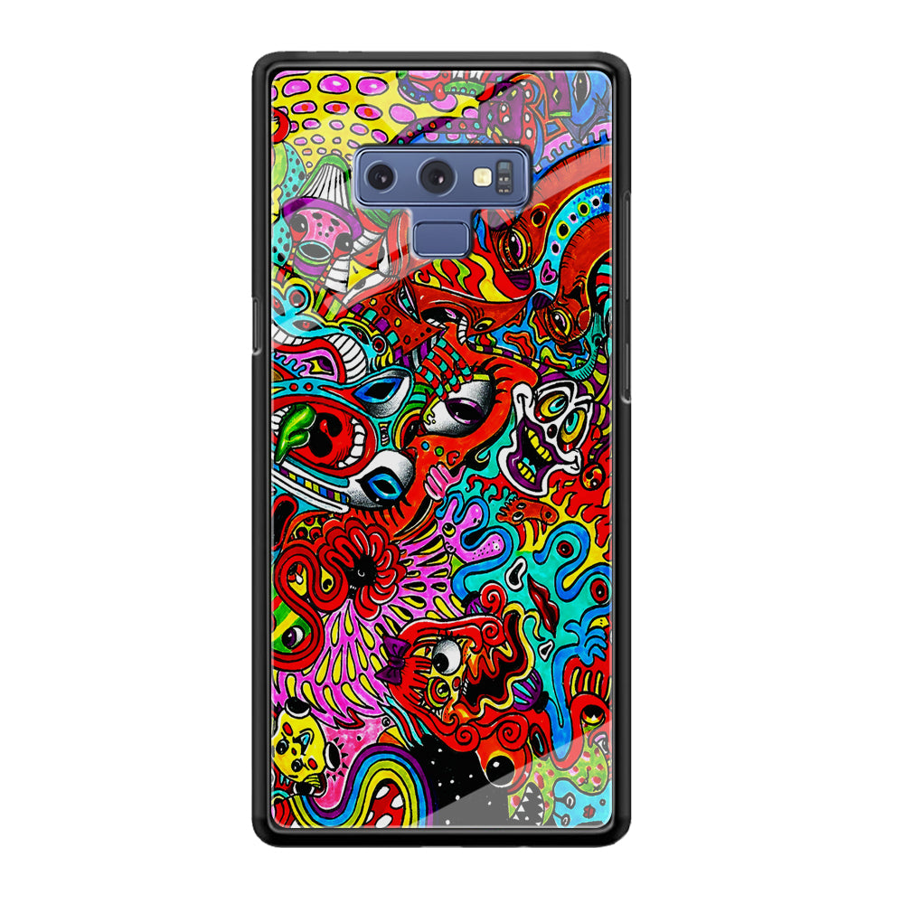Trippy Aesthetic Colorful Samsung Galaxy Note 9 Case