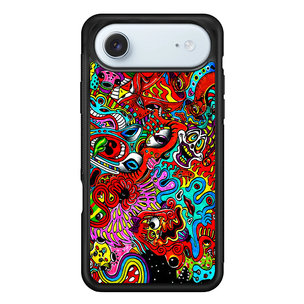 Trippy Aesthetic Colorful iPhone 17 Air Case - Altracase