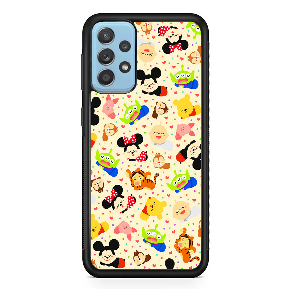 Tsum Tsum Cute Cartoon Samsung Galaxy A52 Case