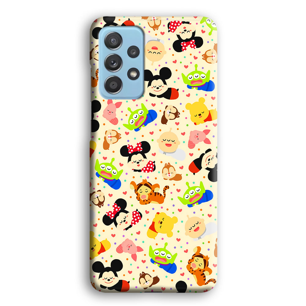 Tsum Tsum Cute Cartoon Samsung Galaxy A52 Case