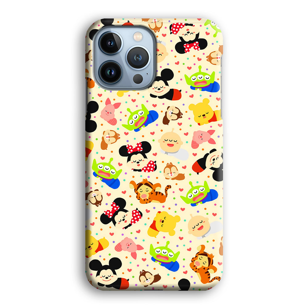 Tsum Tsum Cute Cartoon iPhone 13 Pro Case