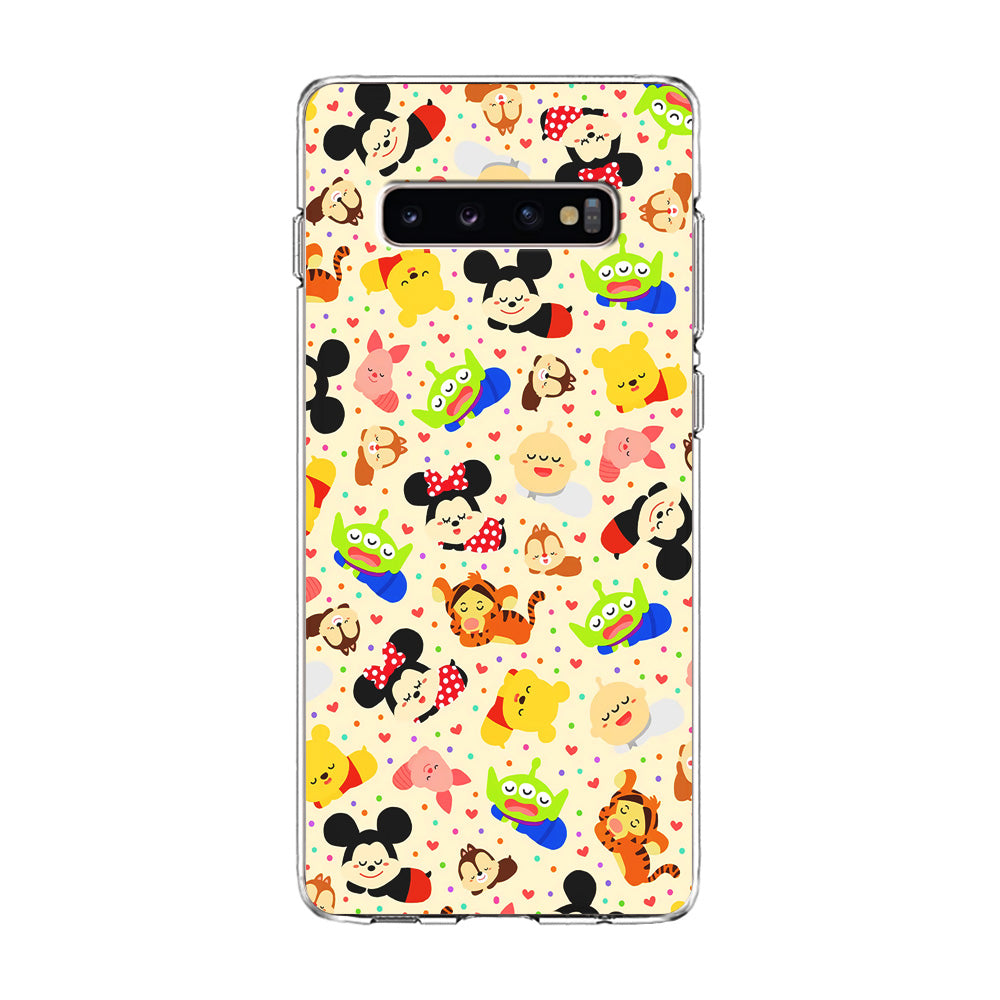 Tsum Tsum Cute Cartoon Samsung Galaxy S10 Case