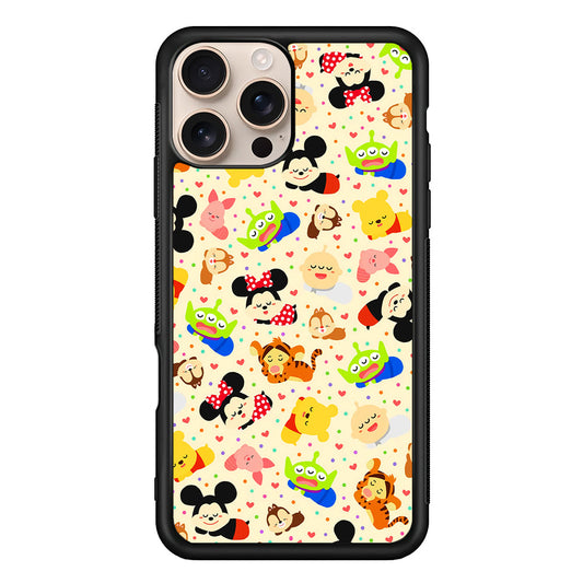 Tsum Tsum Cute Cartoon iPhone 16 Pro Max Case - Altracase