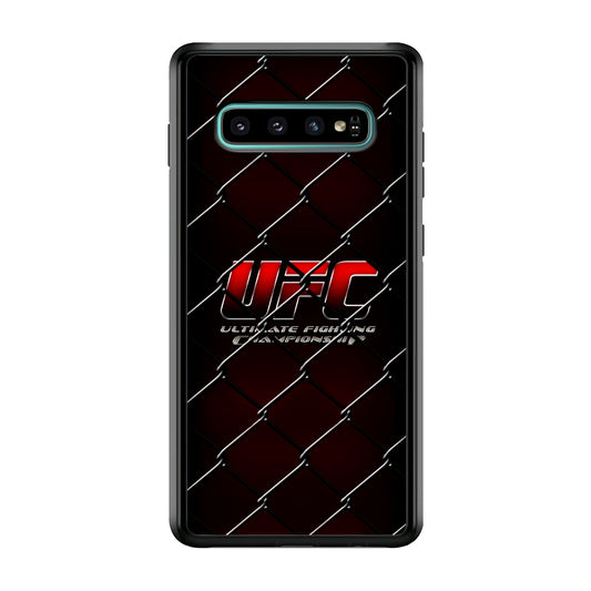 UFC Logo Ring Samsung Galaxy S10 Case