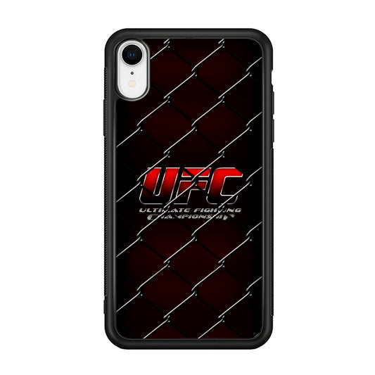 UFC Logo Ring iPhone XR Case