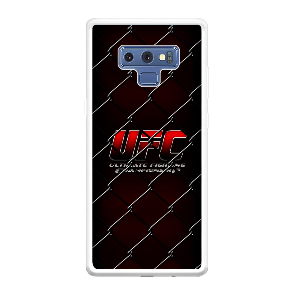 UFC Logo Ring Samsung Galaxy Note 9 Case