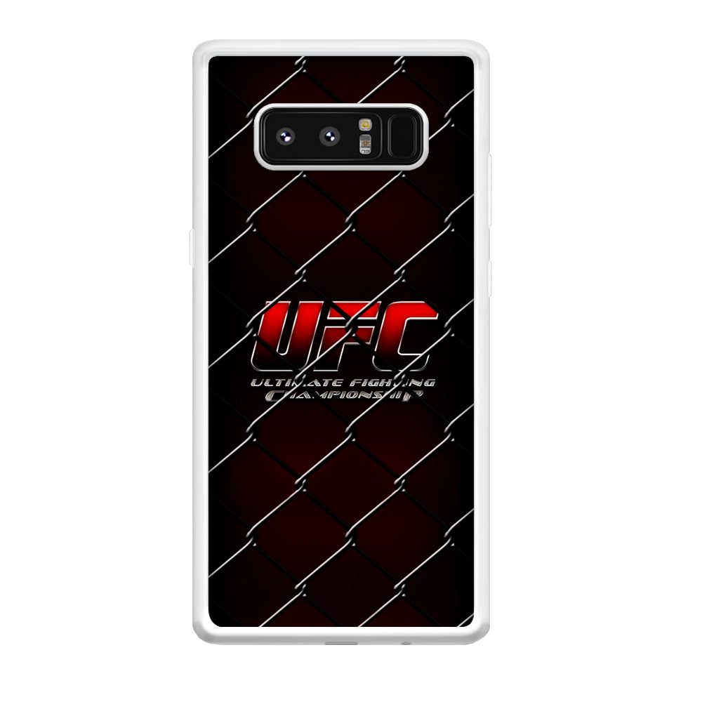 UFC Logo Ring Samsung Galaxy Note 8 Case