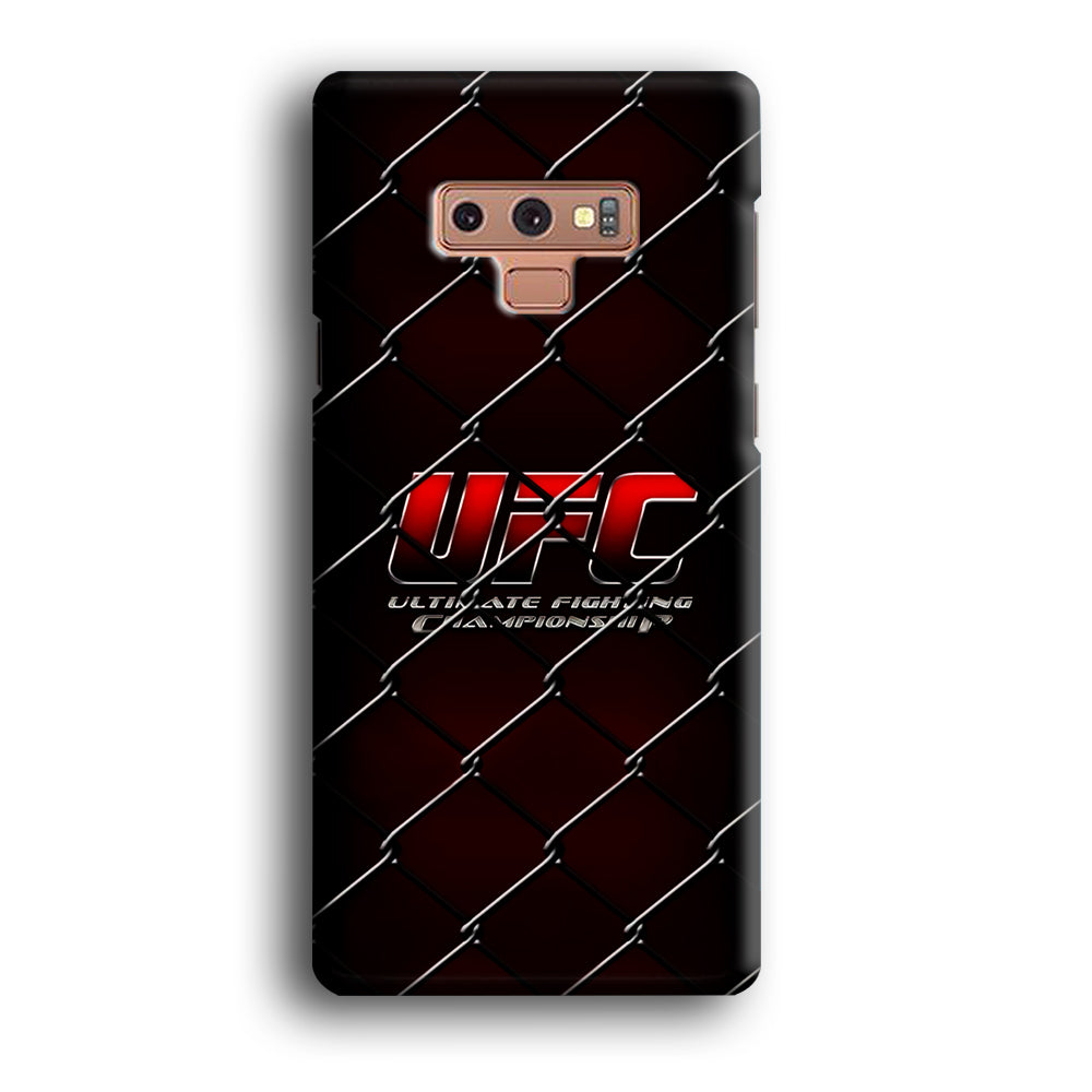 UFC Logo Ring Samsung Galaxy Note 9 Case