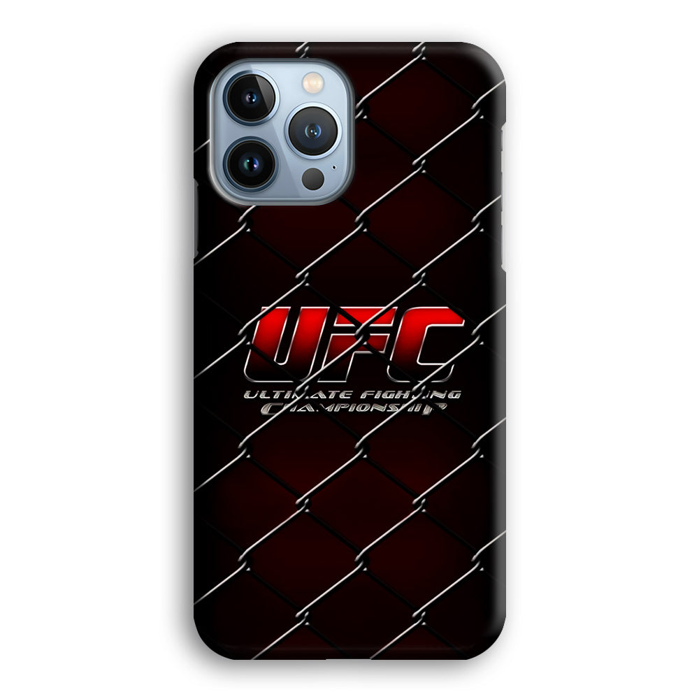 UFC Logo Ring iPhone 14 Pro Case