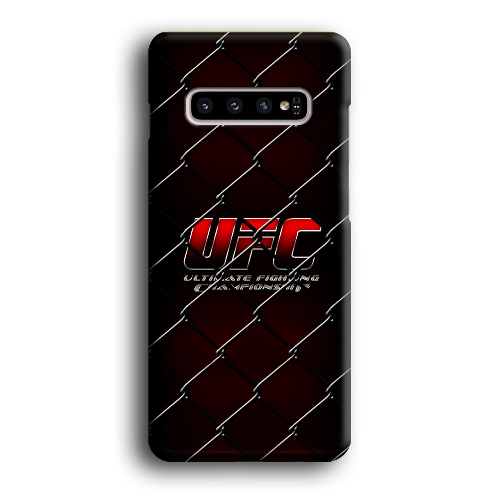 UFC Logo Ring Samsung Galaxy S10 Case