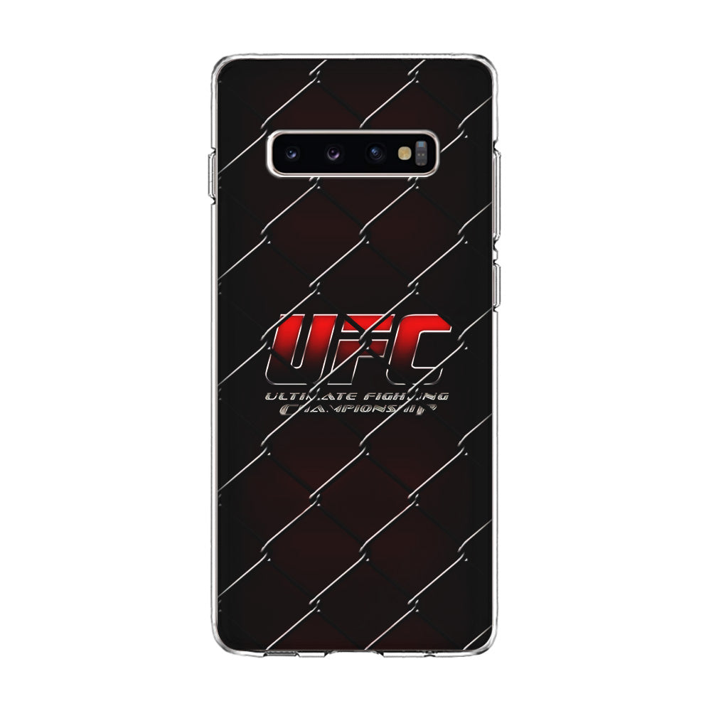 UFC Logo Ring Samsung Galaxy S10 Plus Case