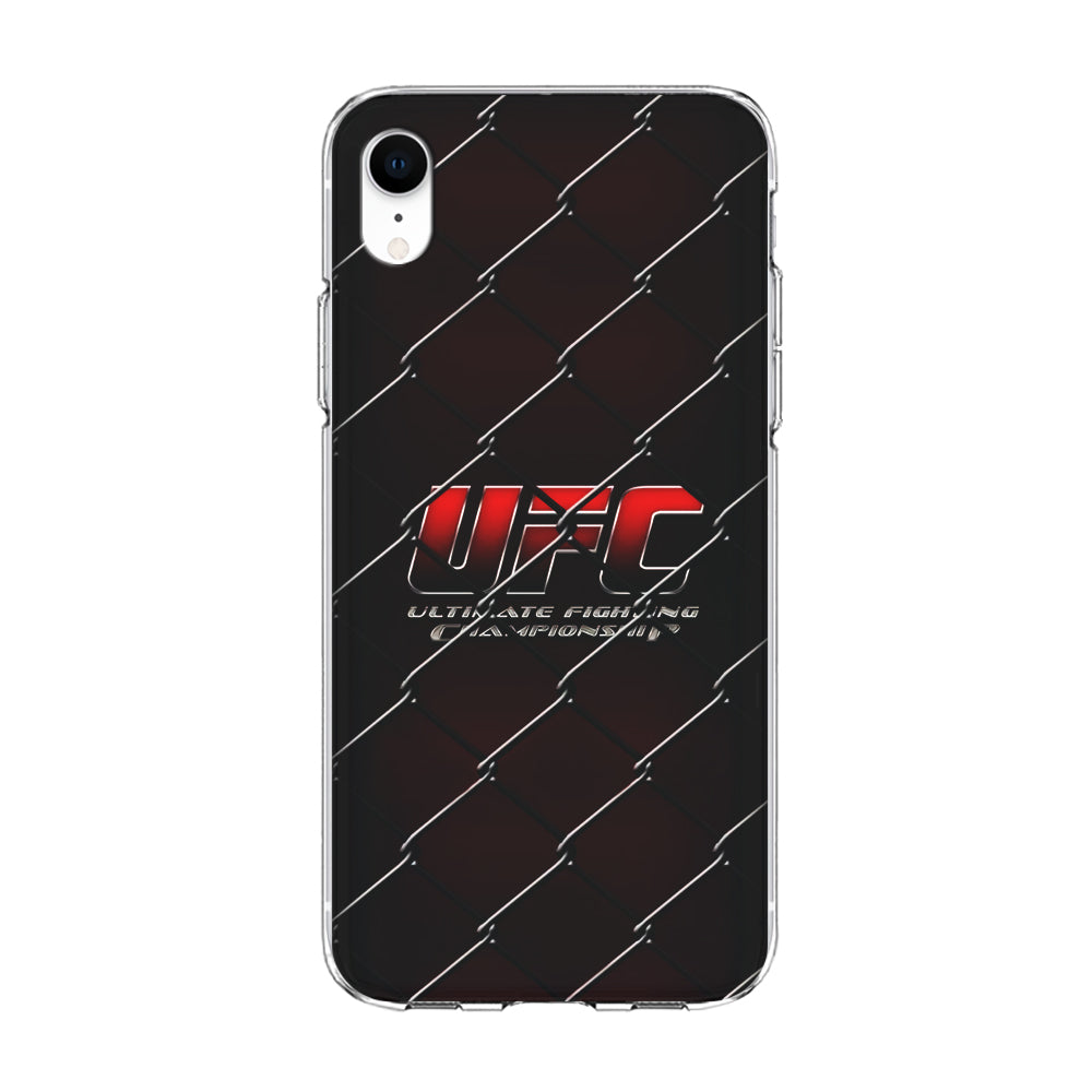 UFC Logo Ring iPhone XR Case