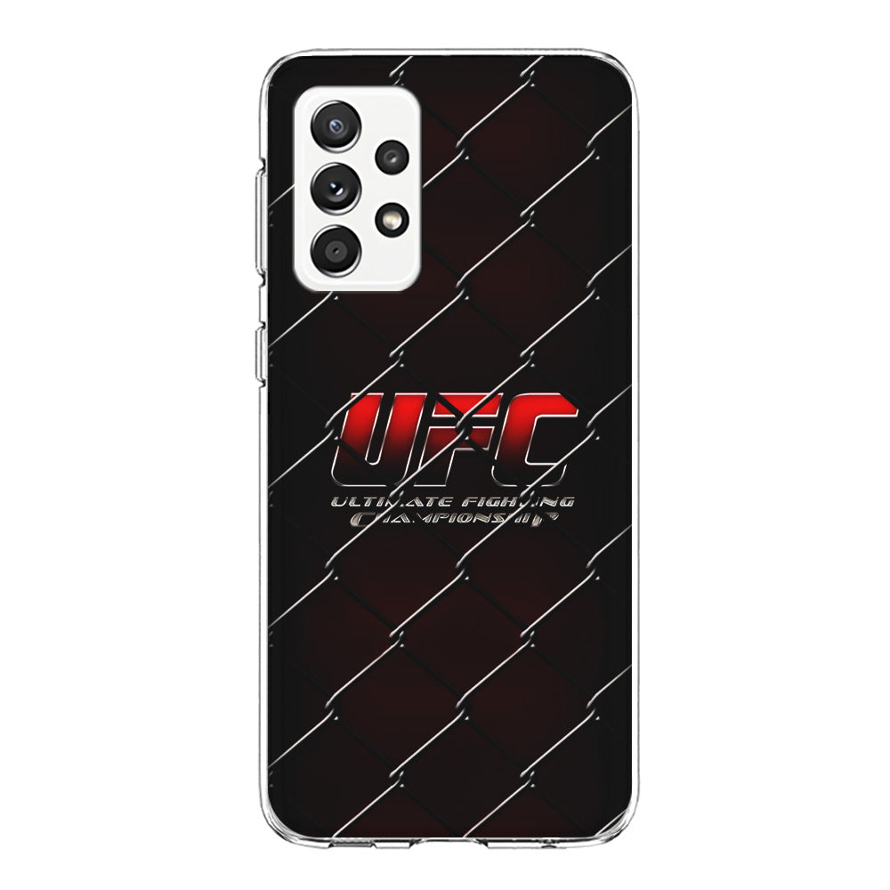 UFC Logo Ring Samsung Galaxy A52 Case