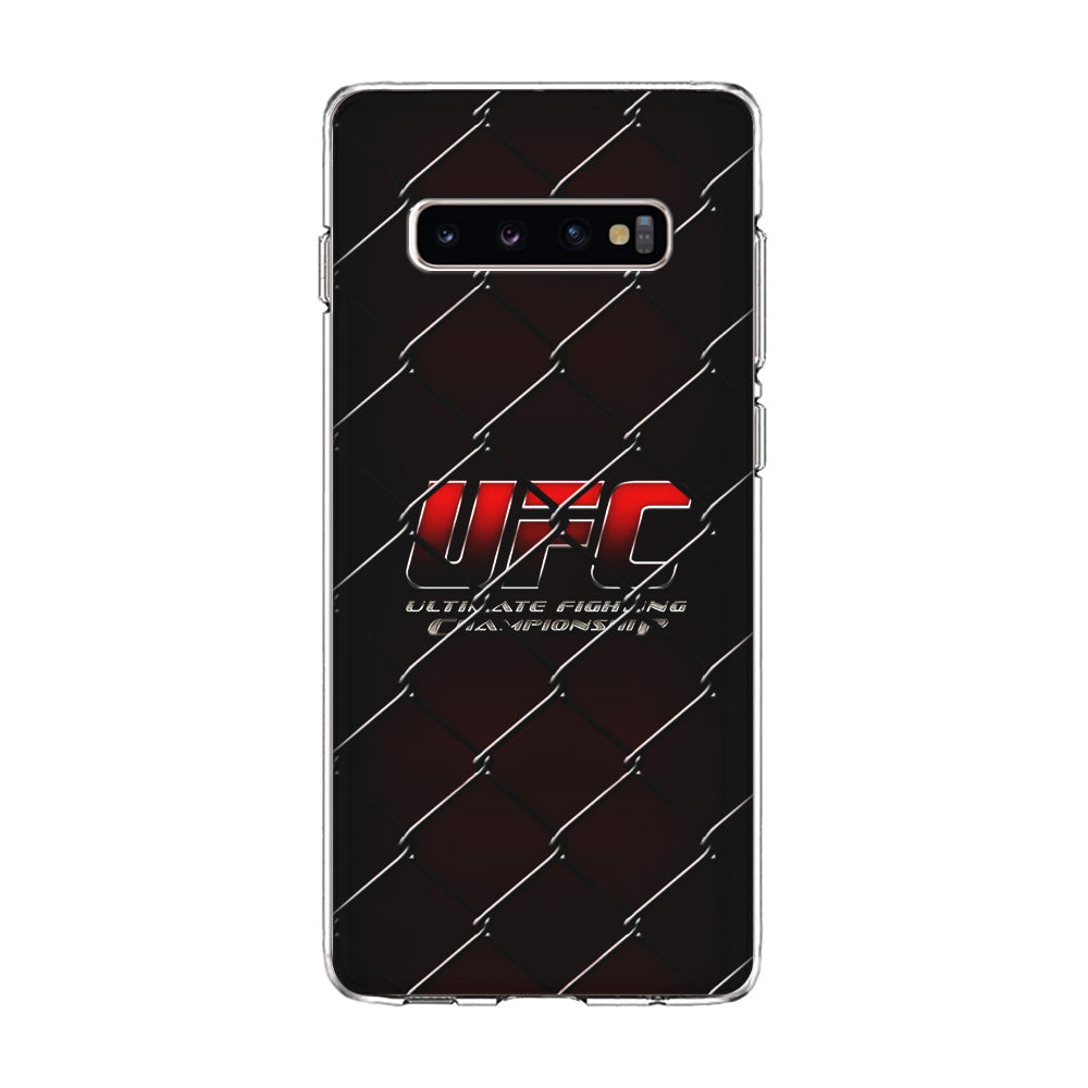 UFC Logo Ring Samsung Galaxy S10 Case