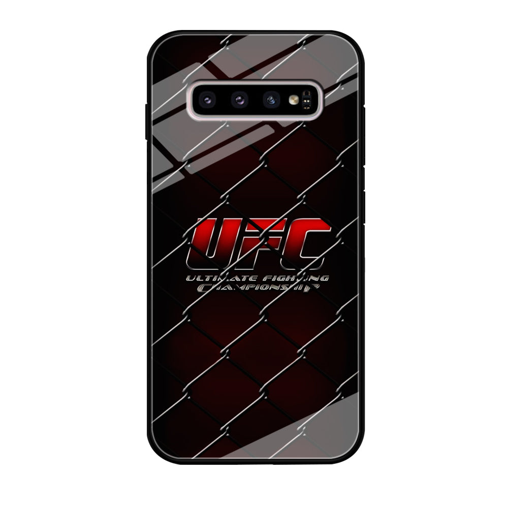 UFC Logo Ring Samsung Galaxy S10 Case