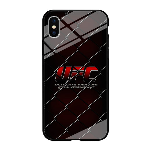 UFC Logo Ring iPhone Xs Case