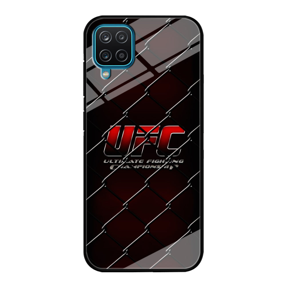 UFC Logo Ring Samsung Galaxy A12 Case