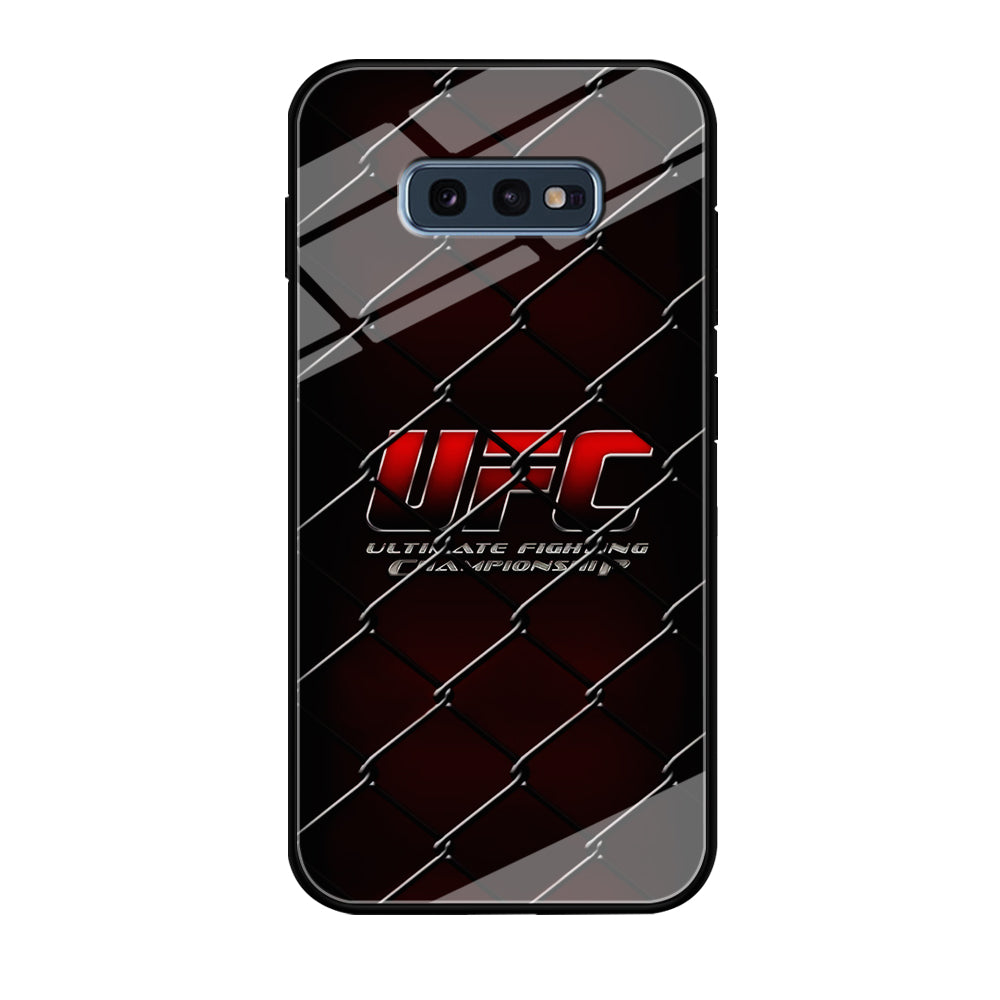 UFC Logo Ring Samsung Galaxy S10E Case