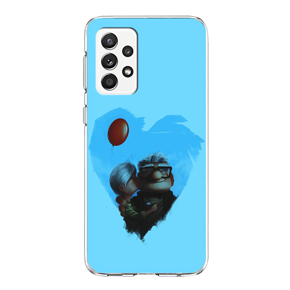 UP Ellie Kissing Carl Samsung Galaxy A72 Case