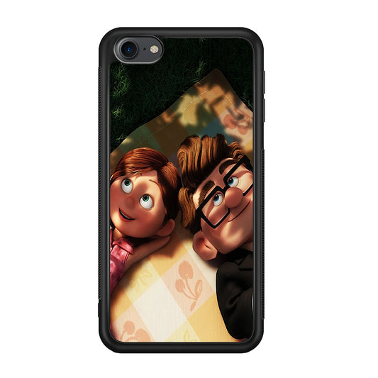 UP Ellie and Carl iPod Touch 6 Case-Phone Case-Rubber White (2D Case)-Altracase