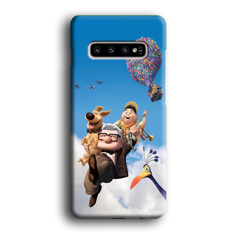 UP Fly in The Sky Samsung Galaxy S10 Plus Case