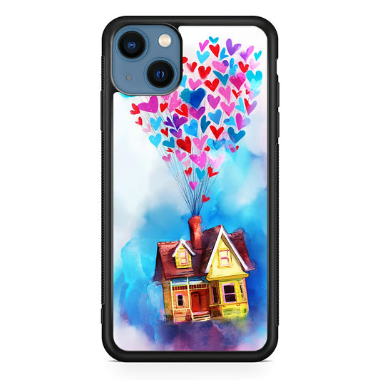 UP Flying House Painting iPhone 13 Case