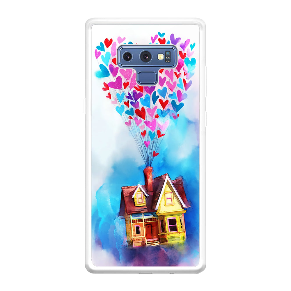 UP Flying House Painting Samsung Galaxy Note 9 Case