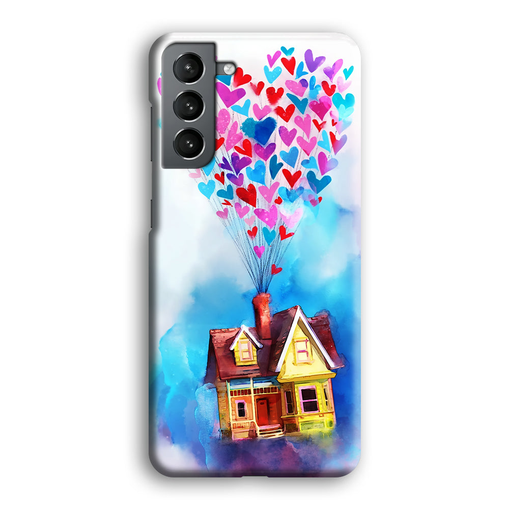UP Flying House Painting Samsung Galaxy S24 Plus Case-Phone Case-3D Case-Altracase