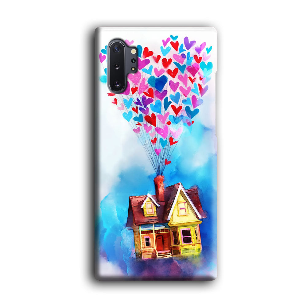 UP Flying House Painting Samsung Galaxy Note 10 Plus Case