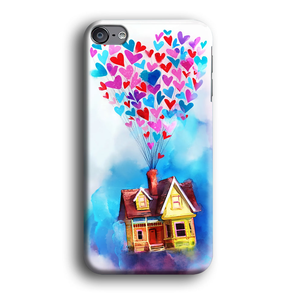 UP Flying House Painting iPod Touch 6 Case