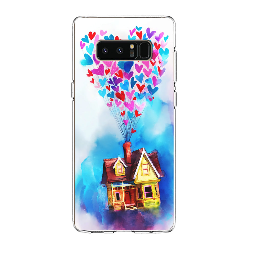 UP Flying House Painting Samsung Galaxy Note 8 Case